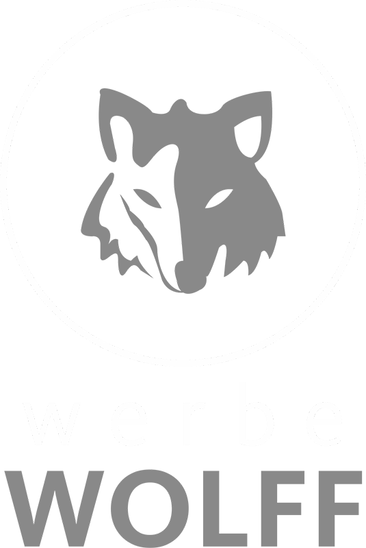 Das ist das Logo der Firma Werbe Worms & Stick It